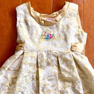 Disney princess brocade dress